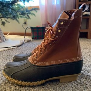 Authentic L.L. Bean Original, 8” ankle Duck boots